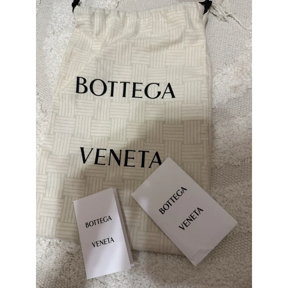 Bottega Veneta Beige Small Pouch Crossbody Drawstring Lined w/ Dust Bag